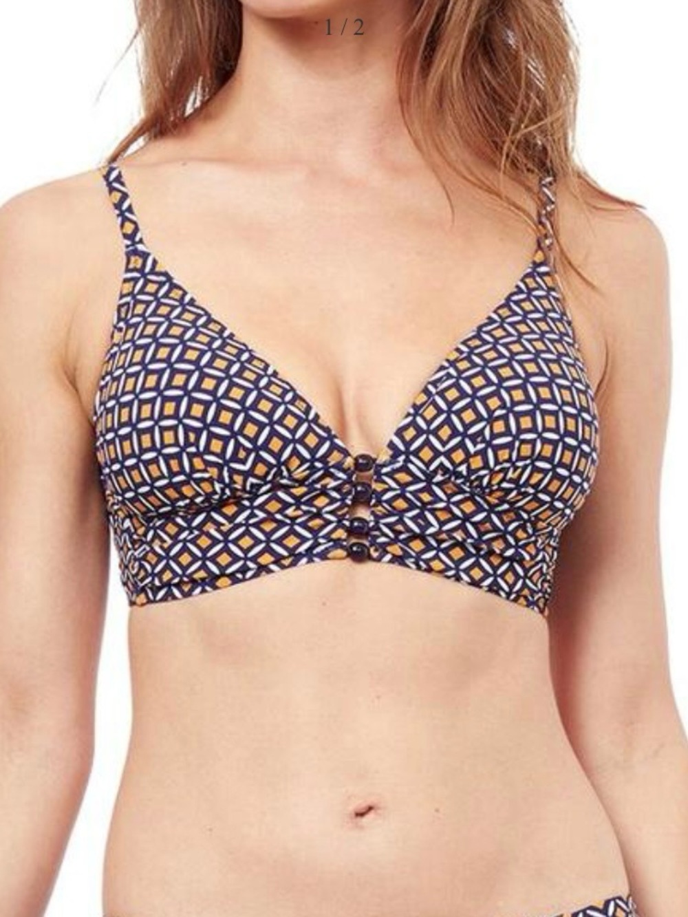 Profile by Gottex Women's Standard Let It Be Bikini Top New Size 10